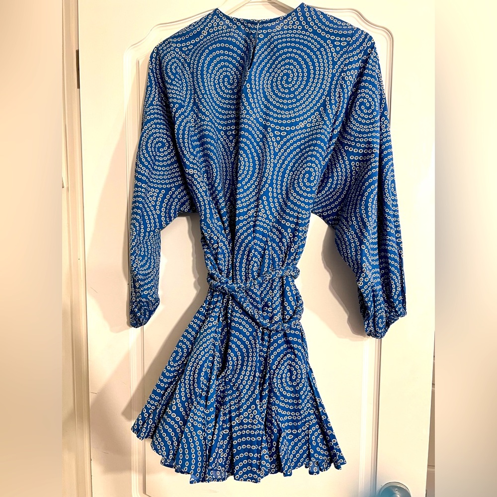 RHODE crew neck Mini Tent Dress